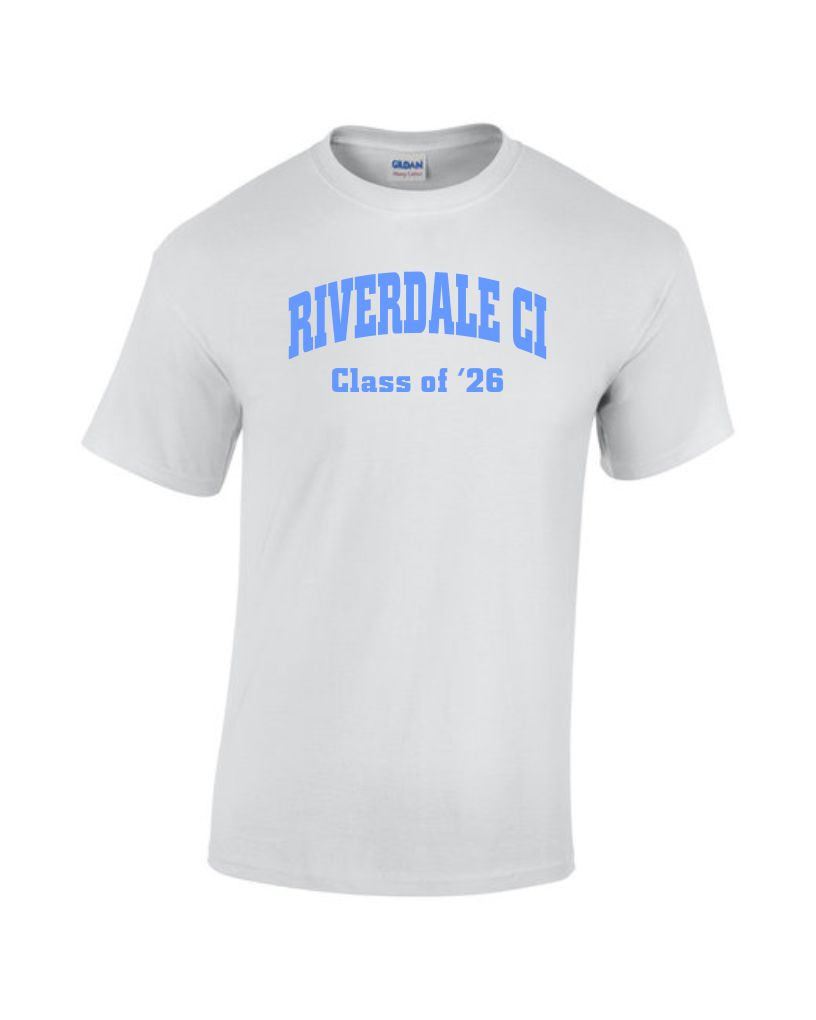 #1- White Gildan T-Shirt- Printed